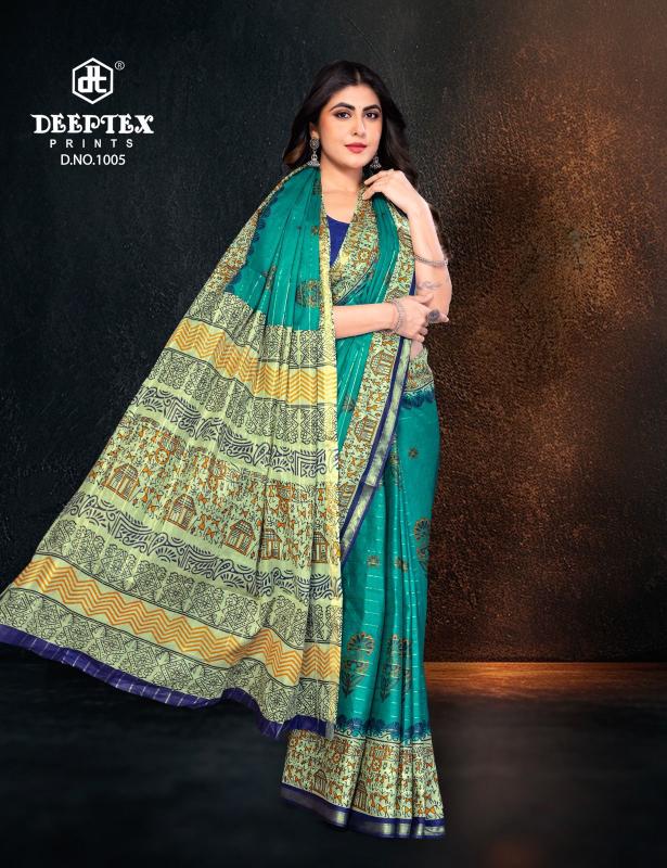 Deeptext block beauty vol-1 best saree wholesale market in surat